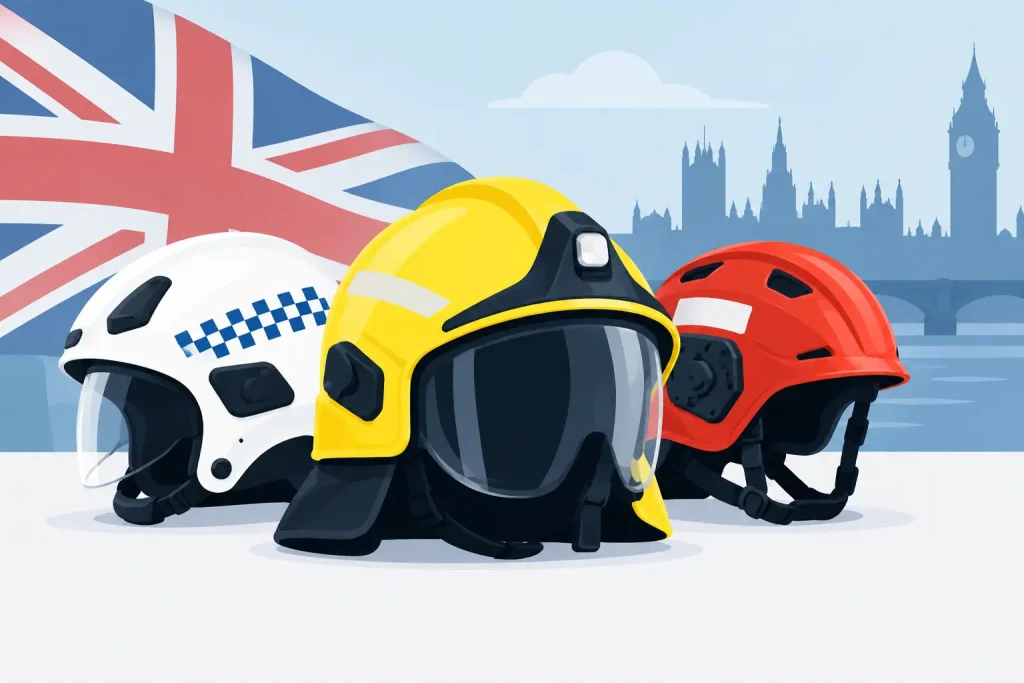 Best Emergency Response Helmets for UK Crews